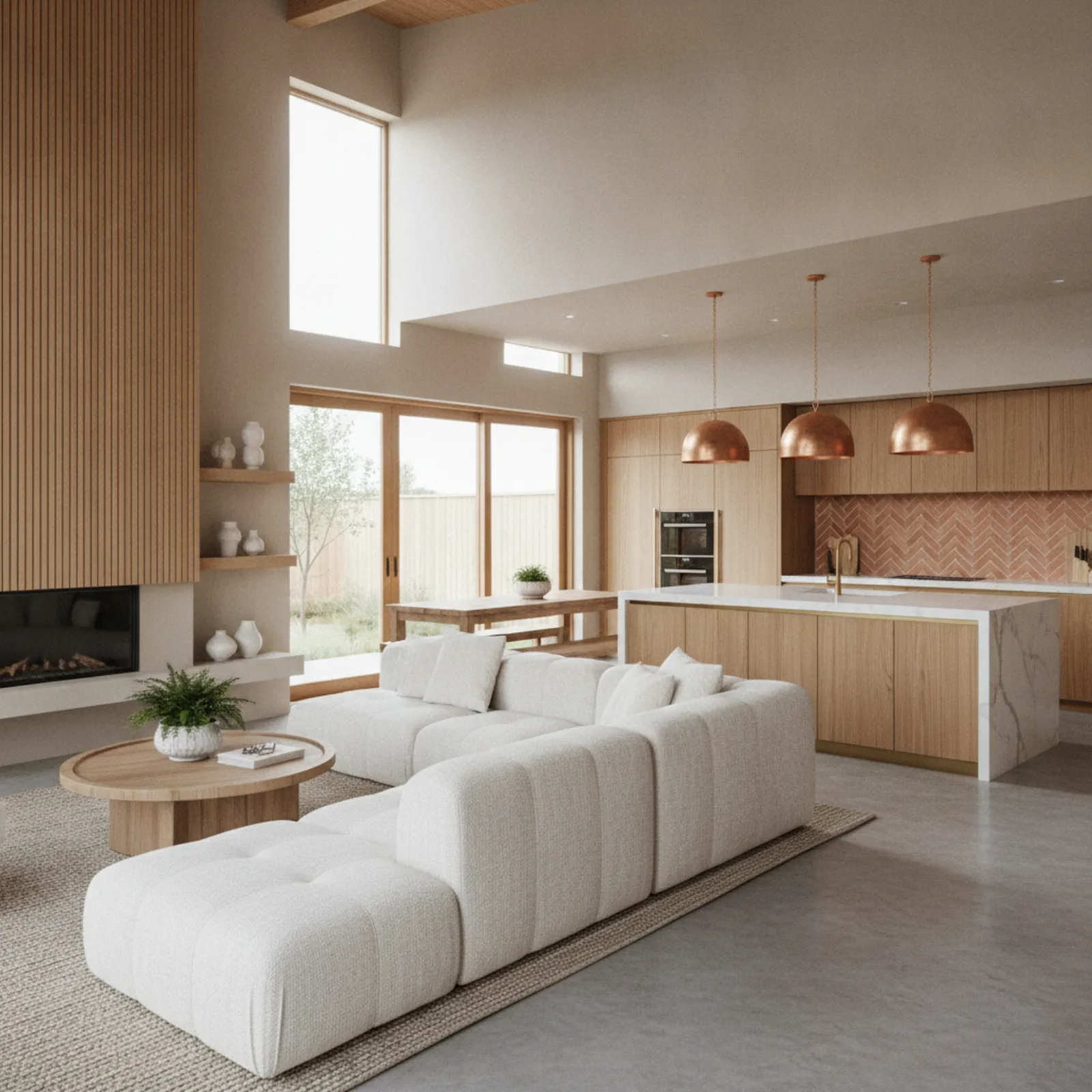 David Sanchez reviewing whole-home remodel plans inside a San Diego County home